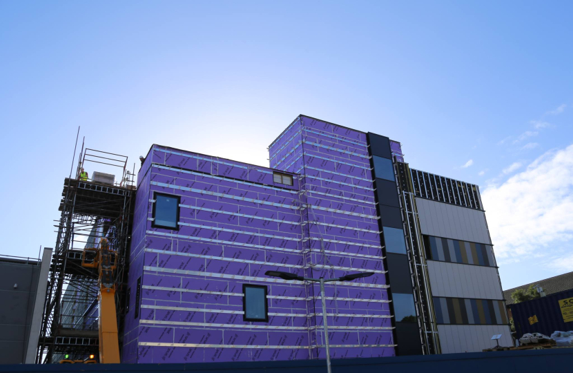 Pictured, the Diagnostic and Imaging Centre at Frimley Park Hospital