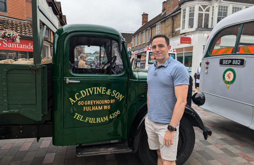 Pictured, the Collectively Camberley Car Show