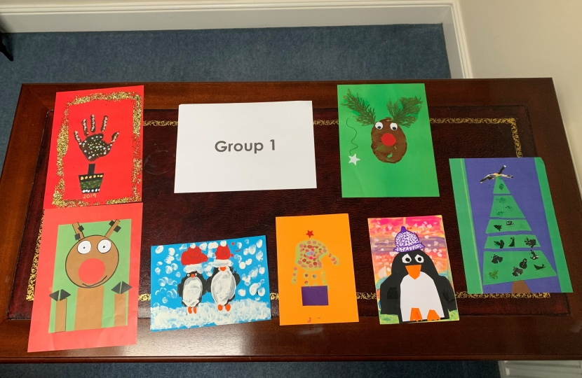 Group 1 Christmas card designs