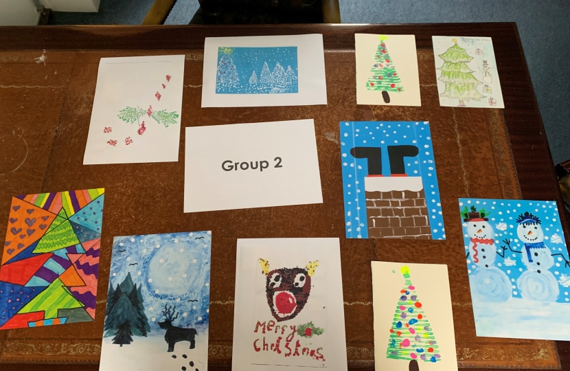 Group 2 Christmas card designs