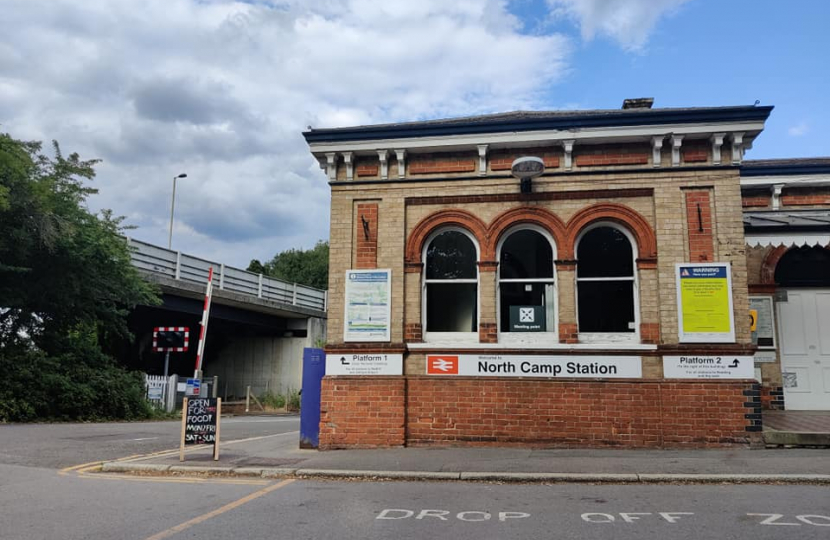 North Camp train station