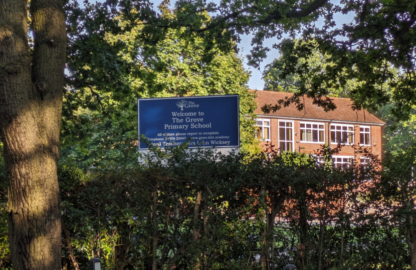 Pictured, the proposed pedestrian crossing site on Portsmouth Road