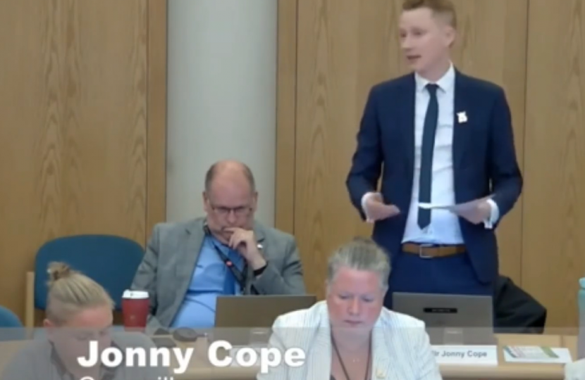 Cllr Jonny Cope