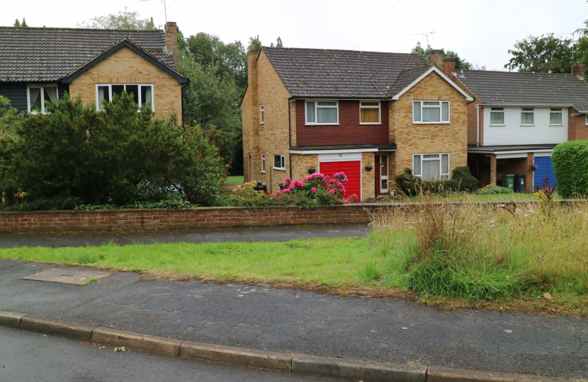 Pictured, Iberian Way in St. Paul's Ward, Camberley