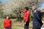 MichaelGove talking to Harry Cooper and Nicholas Sellwod