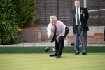 Pictured, Michael at West End Bowls Club