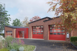 Pictured, the proposed redeveloped Chobham Fire Station