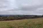 View looking north from the Hog's Back ridge