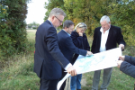 Michael Gove MP with Cllr Nigel Manning