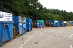 Pictured, Swift Lane Community Recycling Centre, Bagshot