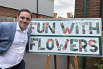 Pictured, Ed McGuinness at the Frimley Green Village Gardens Open Day