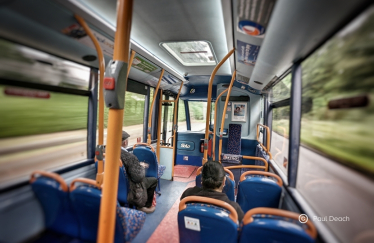 Bus route in Surrey Heath