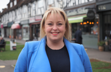 Lisa Townsend, the Conservative candidate for the Surrey Police and Crime Commissioner Elections