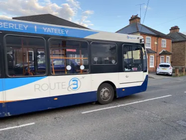 Stagecoach bus in Surrey Heath