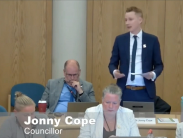 Cllr Jonny Cope