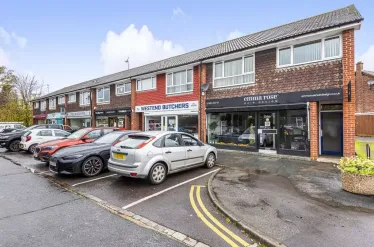 The village shops along Gosden Road